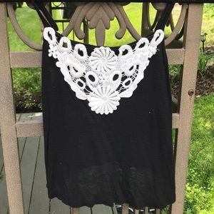 Tank with Lace Detailing
